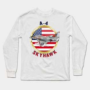 A-4 Skyhawk USA Long Sleeve T-Shirt